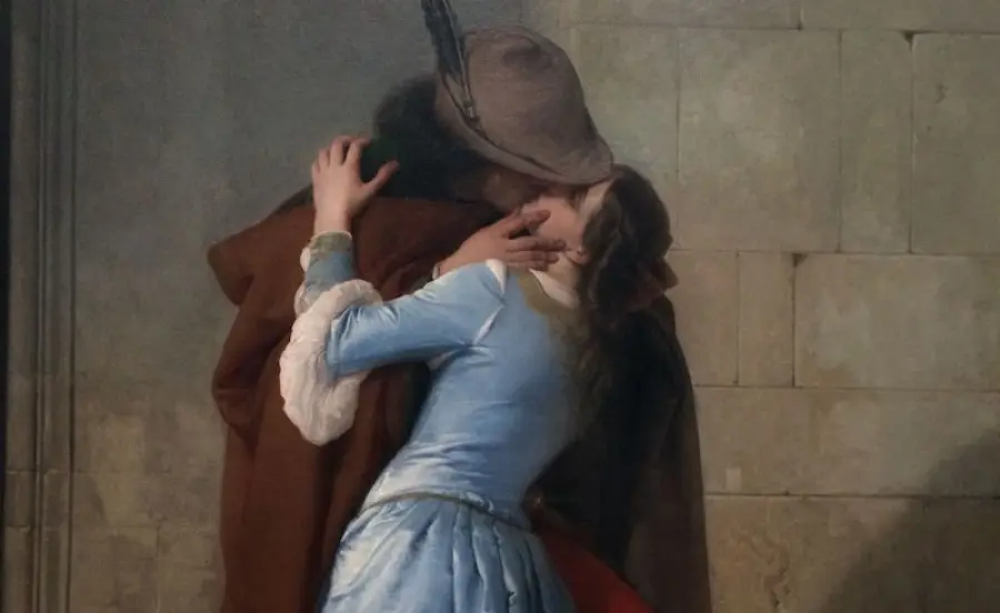Il Bacio di Hayez: analisi dell'opera